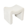 Modern Ottoman Footstool, Small Foot Rest Vanity Stool Chair, Upholstered Ottoman for Entryway, Living Room, Bedroom